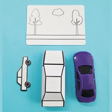 초보마술 자동차 트릭 카트 매직 놀이 교육 탐구 재료 원리 실습 늘봄 방과후, 1개