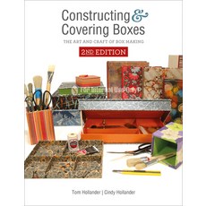 Constructing and Covering Boxes: The Art and Craft of Box Making Paperback, Schiffer Publishing