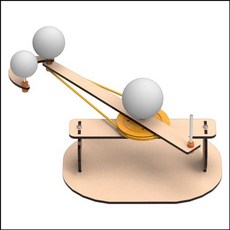도모아 천체 놀이 DIY 회전 삼구의 만들기, 1개