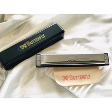 BUTTERFLY 蝴蝶牌口琴 SH-B24C 24孔 複音口琴 C調, 1個