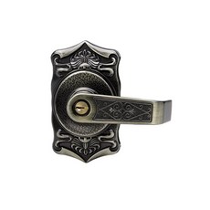 현관문손잡이 디럭스AB 방화문손잡이 현관열쇠, 1개