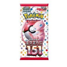 포켓몬카드 151 강화확장팩 1박스(20팩입), 단품, 3개