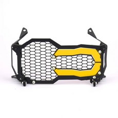 BMW 호환 R1250GS 어드벤처 R1200GS LC ADV 40 년 에디션 R 1250 GS 플립 헤드라이트 보호대 그릴 가드 커버, Yellow