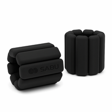 SABU 중량밴드 모래주머니 손목 발목 아령, 2kg, 블랙