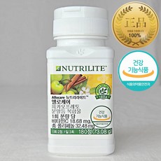 Amway 뉴트리션 앨로케어 Allocare 180 1통 코 건강 관리, 1개