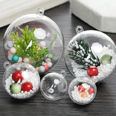 보관 미니 1p 케이스 장식품 수납함 초소형 투명 3cm 둥근 공예 디스플레이, 1개, 투명공 원-3cm