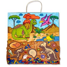 화석판 만들기 공룡놀이 공룡그리기