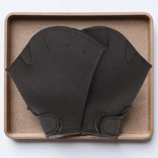 수영 훈련용 장갑 네오프렌 웹 웨빙 피트니스 방수 다이빙용 손목 스트랩, 6. Size L Black