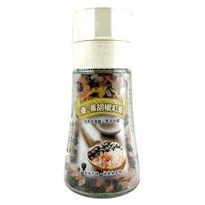 達正食品 優 黑胡椒紅岩鹽 研磨罐 岩鹽黑胡椒完美結合 提升料理風味 多層次味覺饗宴 110g, 1個
