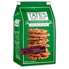 TATE'S BAKE SHOP 燕麥葡萄乾餅乾, 1個, 198克