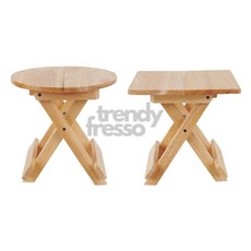 마켓그리드 테이블 접이식 캠핑테이블, 원형