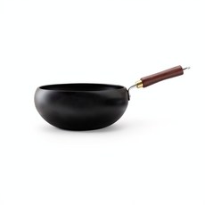 HYPXL 無塗層圓底鍋, 單鍋, 1個, 24cm