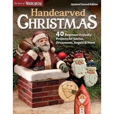 (영문도서) Handcarved Christmas Updated Second Edition: 40 Beginner-Friendly Projects for Santas Ornam... Paperback, Fox Chapel Publishing, English, 9781497103368
