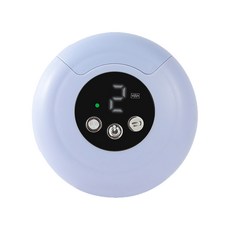 雪倫小舖 二合一電動磨甲機 寶寶成人適用 指甲拋光器 低噪便攜式磨甲工具, 1個, 紫-三檔轉速