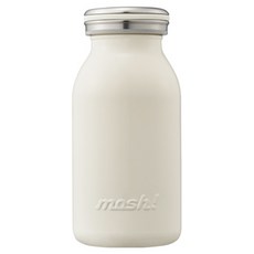 모슈 레트로 우유병 스타일 보온 텀블러 DMNMB, 1개, 380ml, 밀크