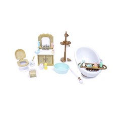토이트론 실바니안 5286 베이직 욕실세트 인형 미니 토끼 하우스
