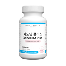 [본사판매] 유니메디 제노딤플러스 엽산 아연 브로콜리 추출물 혈액 생성 태아 발달 유니포뮬러, 1개, 60정