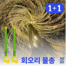 모누르 불꽃놀이 회오리 분수 물총 물놀이 장난감, 그린+그린, 1개