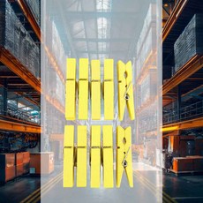 나무집게 대 노랑 사진클립 원목집게 인테리어소품 사진걸이 소품걸이 폴라로이드꽂이