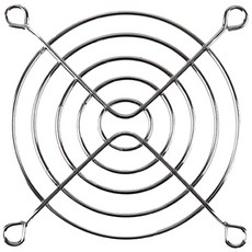 典贊創意 散熱風扇金屬防護網 整理箱DIY改裝 倉鼠風扇護網, 8CM銀色, 1個