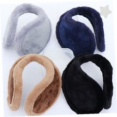 접이식 귀덮개 겨울 방한 보온 뒷머리 착용 귀보호 남성 여성 공용 야외 출퇴근, 1개, 상세페이지 참조