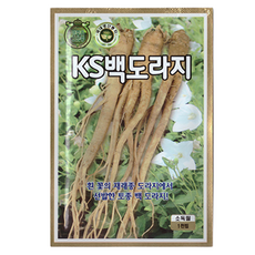 KS 백도라지 씨앗 2000립 도라지씨 키우기, 1개