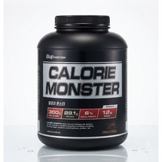 BUP 칼로리몬스터 초코맛 체중증가 게이너 1통, 4kg, 2개