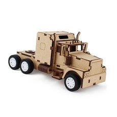 물류운반 차량 나무소재 끼워맞추기 도색가능