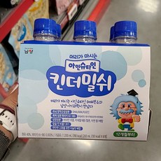 남양 아인슈타인 킨더밀쉬, 200ml, 6개
