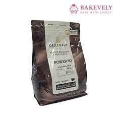 칼리바우트 다크 초콜릿 파워 80% 2.5kg 커버춰 깔레, 1개