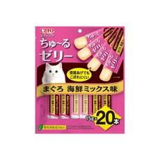 이나바 챠오스틱 버라이어티 20개입, 참치믹스, 300g, 1개