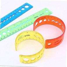 부러지지 않는 실리콘 유연한 20cm 자 학용품 플렉시블자 안전한자