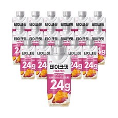 남양 테이크핏 맥스 호박고구마 맛 단백질 음료 24g, 250ml, 18개