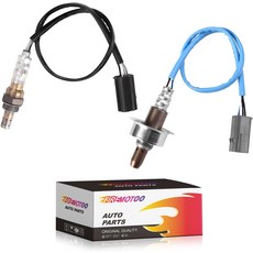 FIREMOTOOO 팩 2O2 산소 센서 234-9096 업스트림 및 234-4380 다운스트림 닛산 큐브 버사 1.8L 센트라 2.0L 2010 2011 2012 교체