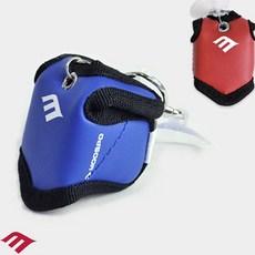 무스포 태권도 키링 미니 양면호구 스포츠 선물 악세사리 열쇠고리 관원선물, 기본