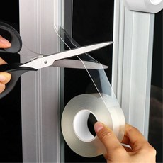 넓은 자국안남는 투명 실리콘테이프 100mm 3M 재사용 접착 양면 잘떨어지는, 70mm 3M