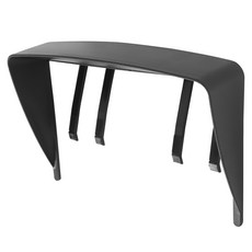 7인치 차량용 GPS 네비게이터 모니터용 차양 쉴드 글레어 바이저, 표시된 바와 같이