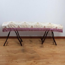 거문고 방진커버 벨벳 고급 국악기 덮개 먼지 방지 케이스, 1개, 퍼플 태슬 스타일 163 165cm용