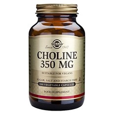 SOLGAR 膽鹼素食膠囊 350mg, 100顆, 1罐