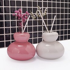 큐티 세라믹 디퓨저 용기 220ml, 1개, 핑크