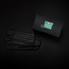 普拉娜 極舒感支撐型醫療口罩, (輕巧版) 成人4D 黑 30入, 1個