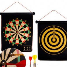 어린이 실내놀이 롤다트 홈파티 벽걸이 자석다트 과녁판 세트, 1개, 롤다트세트(고급대형)