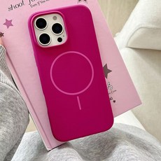 防摔適用果粉16pro液態硅膠手機殼細圈磁吸膚感iPhone17pro保護殼