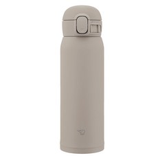 조지루시 심리스리드 원터치 텀블러 SM-WS, 그레이, 480ml, 1개 그레이, 480ml, 1개