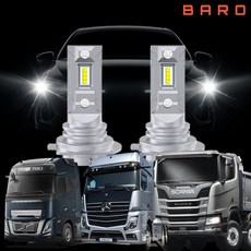 24V 화물차 LED 전조등 볼보 만트럭 벤츠 스카니아 엑시언트, 1세트