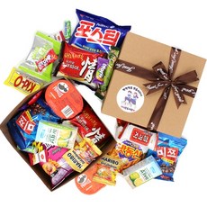 나나박스 음료수가 포함된 미니 과자 간식 세트 구디백, 1개, 9000원 세트