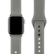 모할랩 애플워치 호환 가죽 단추 스트랩 + 보호필름, 05에토프, 46mm