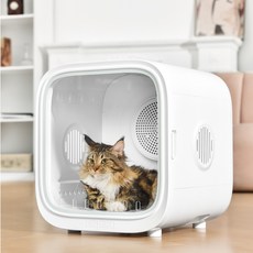 CAT LINK寵物烘乾箱：恆溫低噪音，紫外線殺菌，各式貓狗適用, 白色, 1個, DRYER D01
