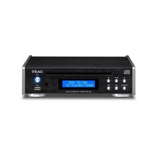 TEAC PD-301-X CD播放機 內建FM調諧器, 黑色