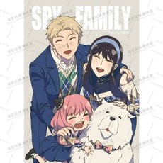 스파이X패밀리 애니메이션 캐릭터 우드 퍼즐 장식, 1314매 (75x50cm), 액자 O, 옵션 N